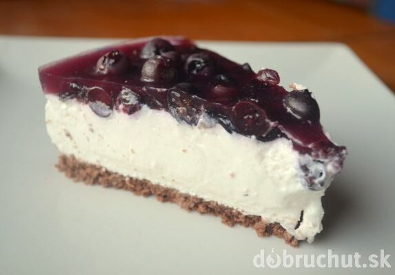 Käsekuchen mit Heidelbeeren