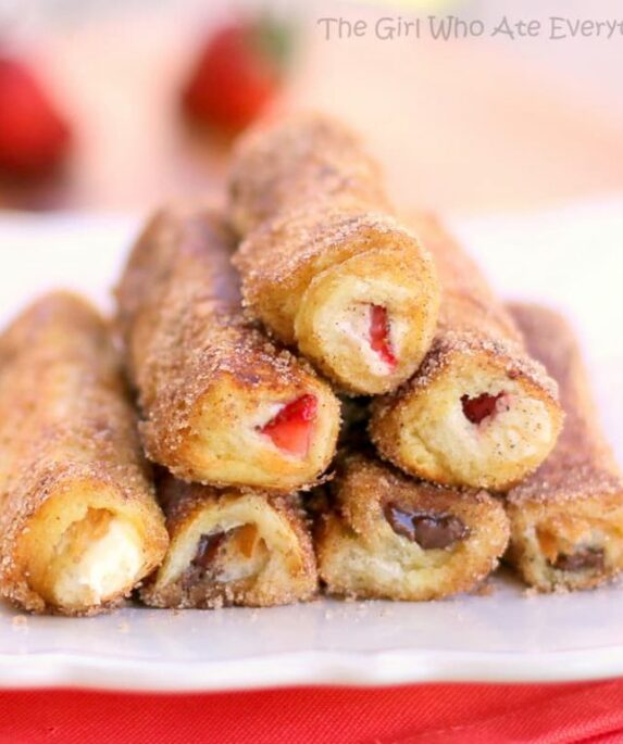 French Toast Roll Ups